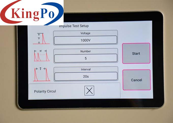 IEC 60664-1 Clause 6.2.2.1 Impulse Voltage Generator 20KV High-Voltage Impulse