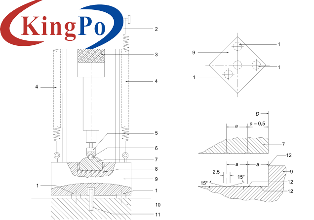 IEC 60745-2 Electric Hammer Durability Impact Test Equipment For Similar Power Tools