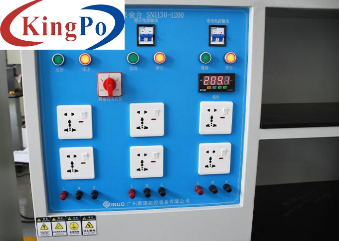 Safety Compliance Test Bench For Conduct Electrical Safety Tests On Electronic Devices 220V