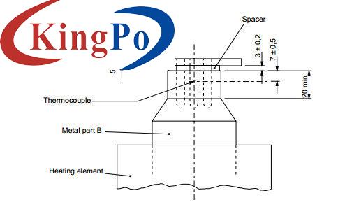 VDE 0620-1-2005 Abnormal Heat Of Insulating Sleeves Of Plug Pins Testing Apparatus