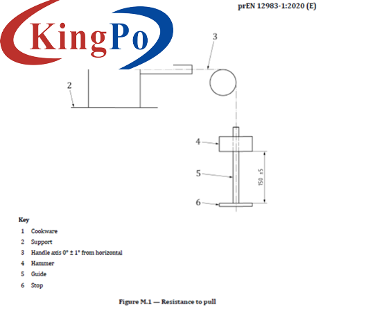 Cookware Handle Pull Resistance Test Apparatus For Evaluate Pull Resistance Capacity BS EN 12983-1