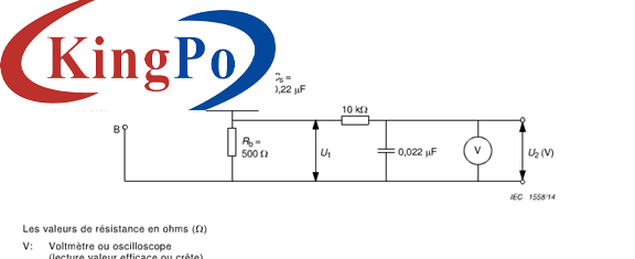 IEC 60335-1 Article 13 Power Supply Capacity Touch Current Measurement Circuit Figure 4