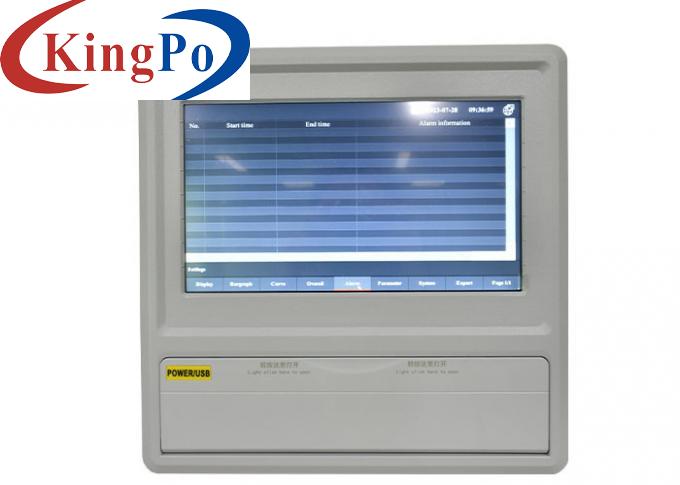 IEC 60335-1 Data Logger 100 Channels LCD Screen For Temperature Measurement And Recorder