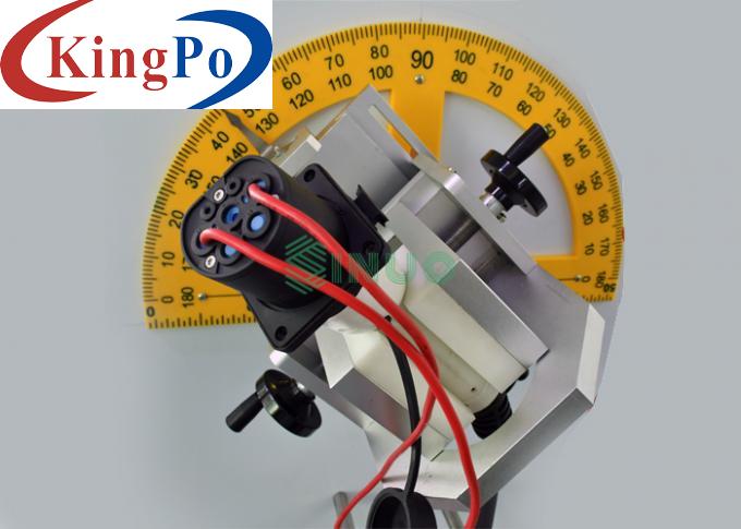 IEC 62196-1 Electric Vehicle Non - Rewireable Strength Flexing Test Equipment