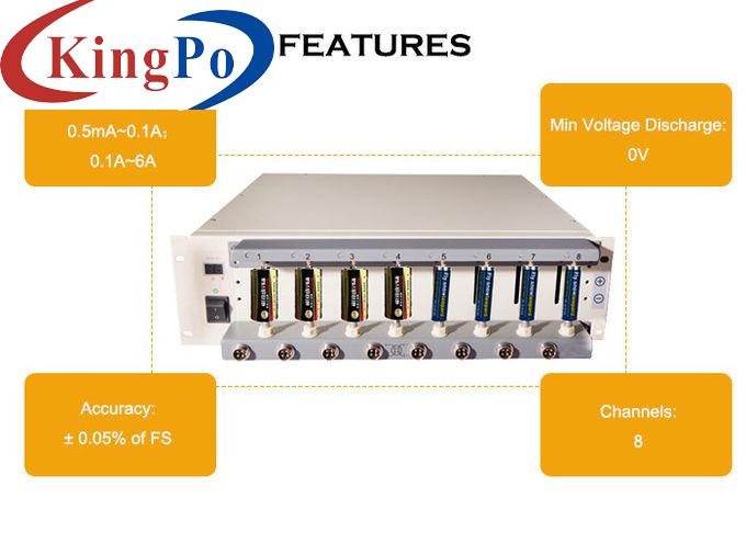 5V 6A Li-ion Batteies and Cells Life Analyzer High Precision Dual Range Capacity Test Equipment