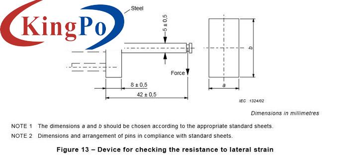 IEC 60884-1 Figure 13 Switch Life Tester Device For Checking The Resistance To Lateral Strain 5N Force