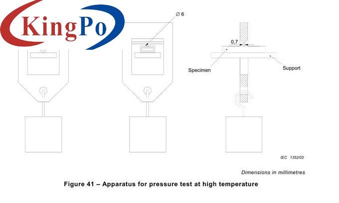 IEC 60884-1 Apparatus For Pressure Test At High Temperature For Heat Resistance Test