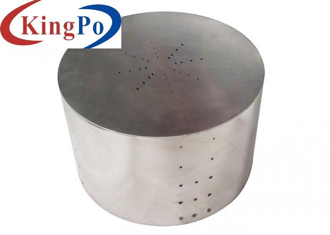 IEC 60884-1 Clause 24.4 Rigid Steel Plate Test Cylinder For Surface Fixed Sockets Outlet