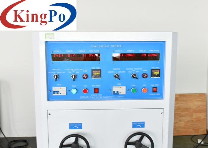 IEC 60884-1 2022 Load Cabinet For Plug And Socket Normal Operation Life Test