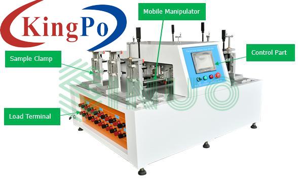 IEC60884-1 Six Stations Switches Plug and Sockets Endurance Tester