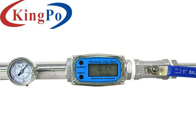 IEC 60529 IPX6 Hose Nozzle With Digital Flow Meter Ф12.5mm 100L/Min