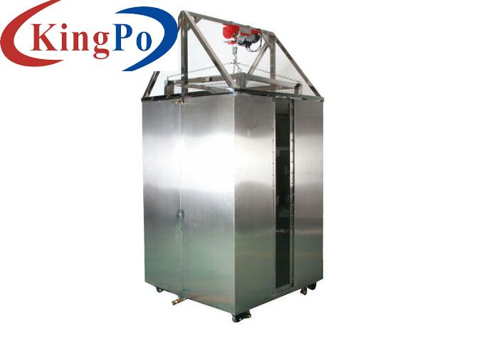 IPX7 Temporary Immersion Test Chamber Stainless Steel Water Storage Tank With Ruler