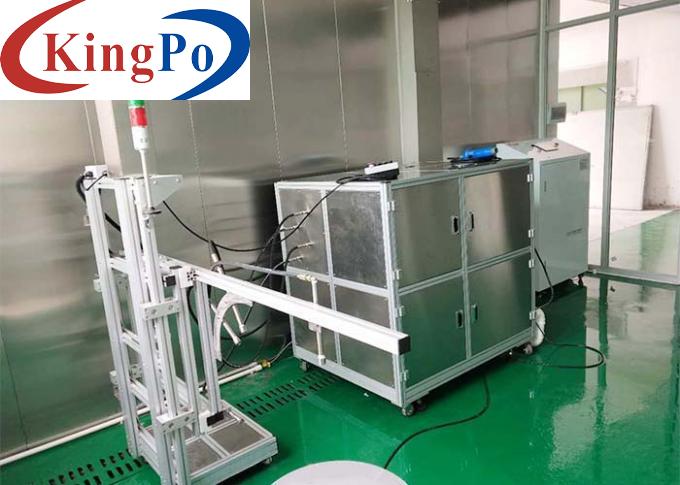 IEC60529 IPX6K9K High Pressure And Temperature Water Jetting Test System Waterproof Testing